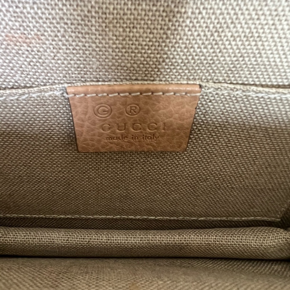 Gucci Interlocking Medium Light Pink Calfskin Sho… - image 8